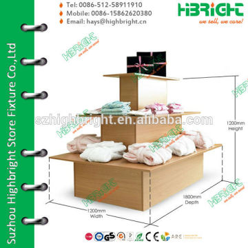 3 Tier Rectangle Advertising Display Table